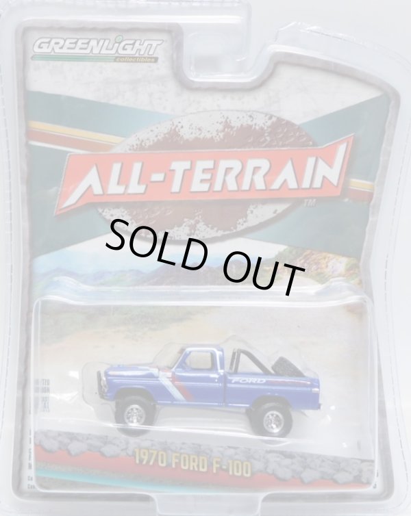 画像1: 2017 GREENLIGHT ALL-TERRAIN S5 【1970 FORD F-100】  BLUE/RR (FORD RACING)