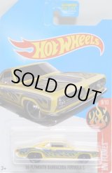 画像: 【'68 PLYMOUTH BARRACUDA FORMULA S】 YELLOW/MC5 (US TOYS'R'US EXCLUSIVE)(予約不可）