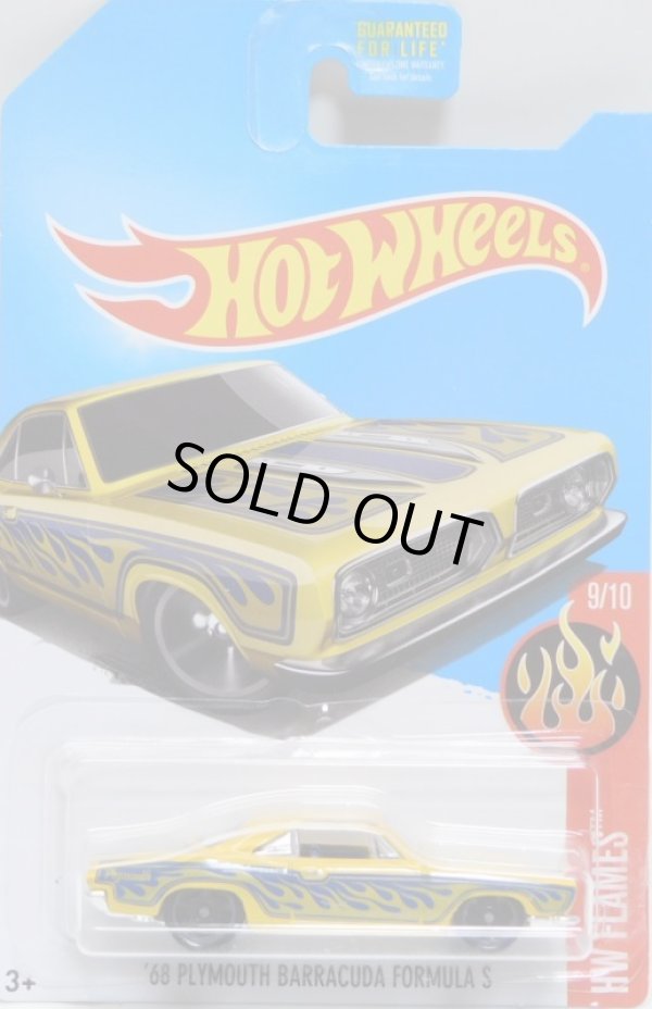 画像1: 【'68 PLYMOUTH BARRACUDA FORMULA S】 YELLOW/MC5 (US TOYS'R'US EXCLUSIVE)(予約不可）