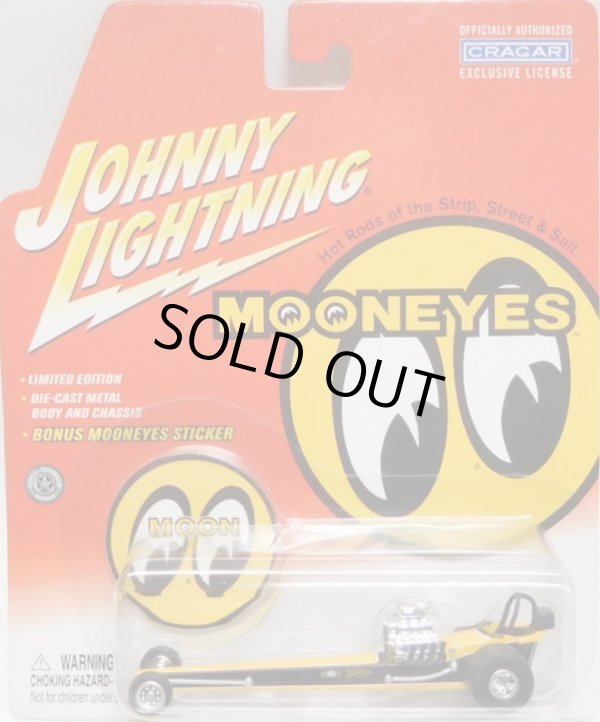 画像1: 1999 JOHNNY LIGHTNING - MOONEYES 【1960'S DRAGSTER】　YELLOW/RR