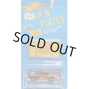 画像: 1989 PARK'N PLATES 【'57 CHEVY (57 CHEVY TAMPO)】 MET.RED/HO  (YELLOW PLATE/赤文字)