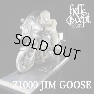 画像: HELLS DEPT 2016 - R.I.P. 【1/32 scale Z1000 JIM GOOSE (CUSTOM KIT)】　WHITE METAL/レジン製 （送料サービス適用外）