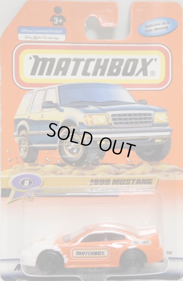 画像1: 1999 MATCHBOX MEXICO VERSION 【1999 MUSTANG】 ORANGE (MATCHBOX TAMPO)