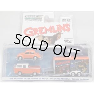 画像: 2017 GREENLIGHT HOLLYWOOD HITCH & TOW S3【GREMLINS】 1972 VW T2 TYPE2 DOUBLE CAB PICK-UP/1967 VW BEETLE/ ENCLOSED CAR HAULER