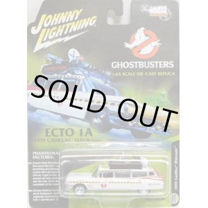 画像: 2017 JOHNNY LIGHTNING - SILVER SCREEN MACHINES 【"GHOST BUSTERS" 1959 CADILLAC ELDORADO ECTO-1A】 WHITE/RR