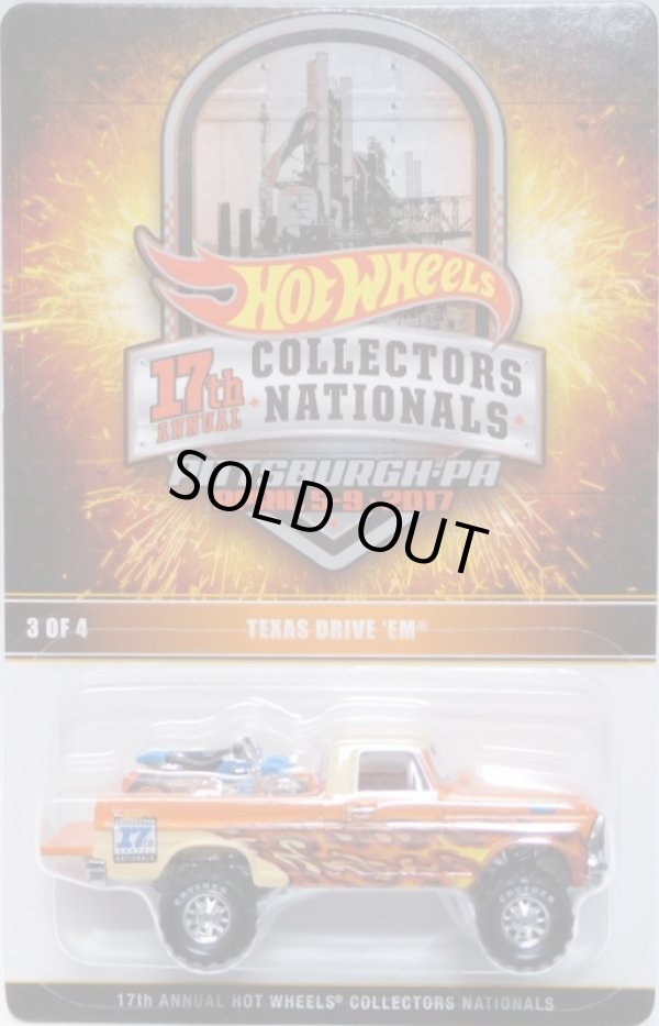 画像1: 17th Annual Collector's NATIONALS 【TEXAS DRIVE EM'】 ORANGE/RR