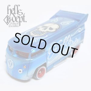 画像: HELLS DEPT 2017 - BOO Pinstriping 【VOLKSWAGEN DRAG BUS (カスタム完成品)】 LT.BLUE/RR(SKULL) （送料サービス適用外）