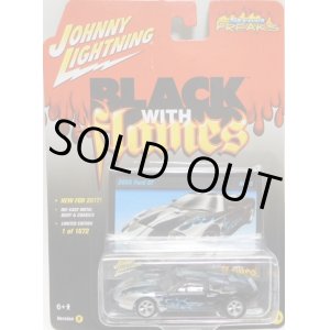画像: 2017 JOHNNY LIGHTNING - STREET FREAKS S1 【2005 FORD GT】 SILVER-BLACK (BLACK WITH FLAMES)