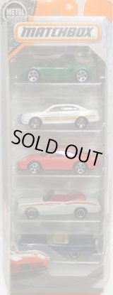 画像: 2017 MATCHBOX 5PACK 【OPEN ROAD CRUISERS】Opel Speedster / Ford Police Interceptor / Porsche 911 Turbo / ´71 Chevy Chevelle /´57 Ford Thunderbird