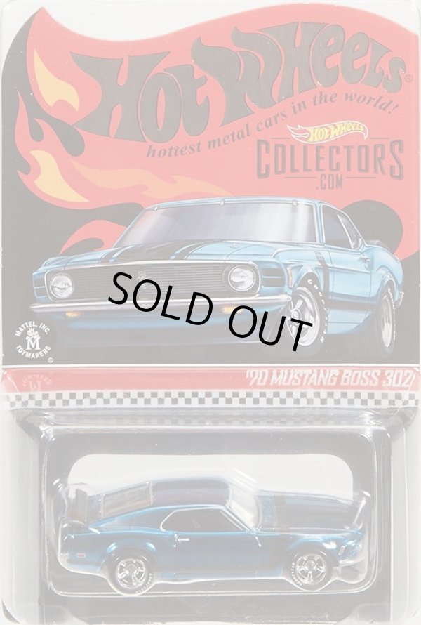 画像1: 2017 RLC EXCLUSIVE SPECIAL EDITION 【'70 MUSTANG BOSS 302】 SPEC.ICE BLUE/RR