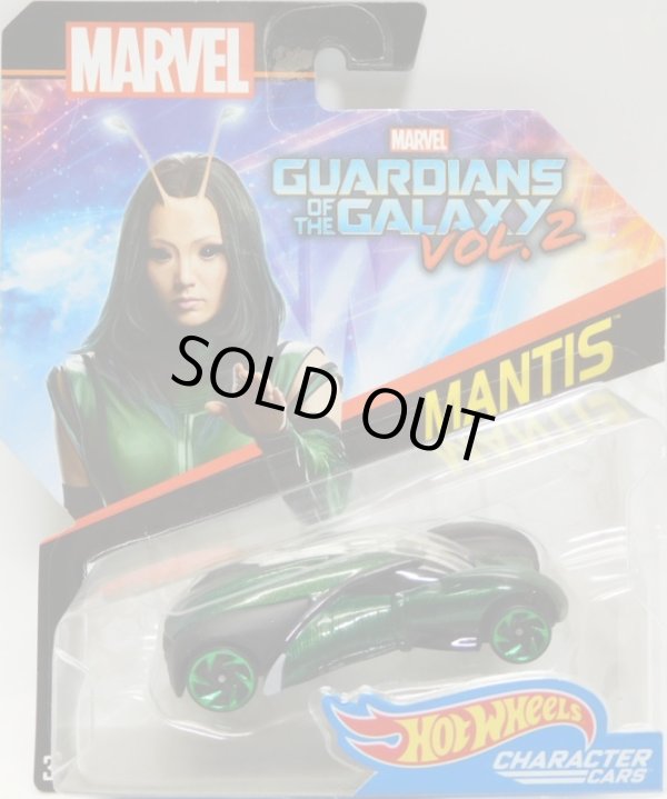 画像1: 2017 HW MARVEL 【"GUARDIANS OF THE GALAXY 2" MANTIS】　DK.GREEN/RA6 (2017 CARD)(予約不可）