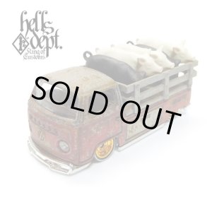 画像: HELLS DEPT 2017 - カツヌマ製作所 【VOLKSWAGEN T2 "PIG UP"(7) (完成品)】DK.RED/RR（送料サービス適用外）