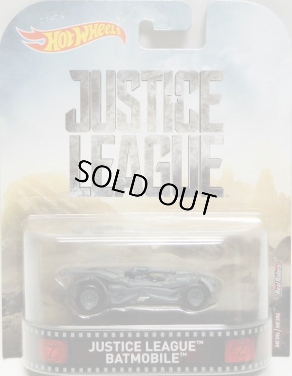 画像1: 2017 RETRO ENTERTAINMENT 【"JUSTICE LEAGUE" BATMOBILE】 GRAY/RR