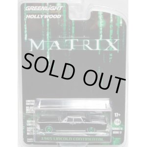 画像: 2017 GREENLIGHT HOLLYWOOD SERIES 17 【1965 LINCOLN CONTINENTAL】 BLACK/RR (MATRIX) (GREEN MACHINE)