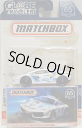 画像: 2018 MATCHBOX GLOBE TRAVELERS 【LAMBORGHINI GALLARDO】 WHITE/RR