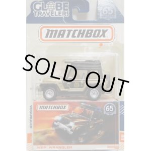 画像: 2018 MATCHBOX GLOBE TRAVELERS 【JEEP WRANGLER】 GOLD-BLACK/RR(予約不可）