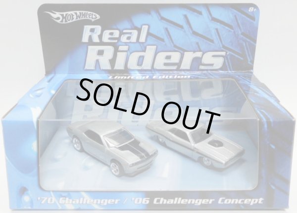 画像1: 2007 RLC REAL RIDERS 【'70 DODGE CHALLENGER / '06 DODGE CHALLENGER CONCEPT】　SILVER/RR