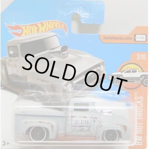 画像: 【CUSTOM '56 FORD TRUCK】 FLAT GRAY/NEW WHEELS (サビTAMPO) (インターナショナル・ショートカード）