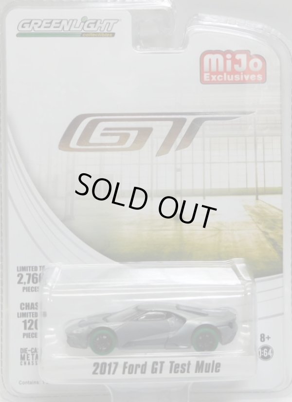 画像1: 2018 GREENLIGHT MIJO EXCLUSIVE 【"GT" 2017 FORD GT TEST MULE】 FLAT OLIVE/RR(GREEN MACHINE)