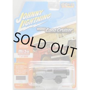 画像: 2017 JOHNNY LIGHTNING - CLASSIC GOLD COLLECTION "MIJO EXCLUSIVE" 【1980 TOYOTA LAND CRUISER】 FLAT GRAY-BLACK/RR