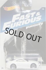 画像: 2017 WALMART EXCLUSIVE HW FAST & FURIOUS （ワイルドスピード）【'94 TOYOTA SUPRA】WHITE/LACE