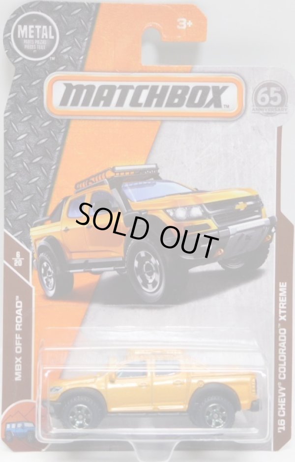 画像1: 2018 【'16 CHEVY COLORADO XTREME】  ORANGE (NEW CAST)