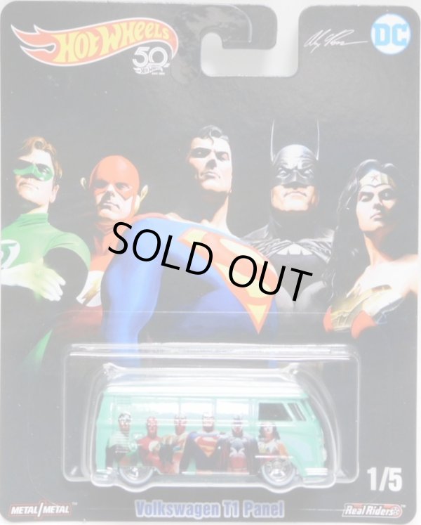 画像1: 2018 POP CULTURE - DC COMICS "ALEX ROSS" 【VOLKSWAGEN T1 PANEL】 LT.GREEN/RR (JUSTICE LEAGUE)