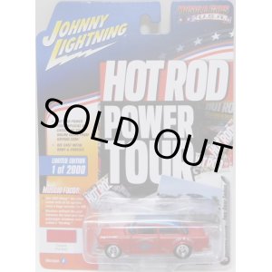 画像: 2017 JOHNNY LIGHTNING - MUSCLE CARS USA R4B 【1955 CHEVY TWO-DOOR SEDAN】 RED-BLUE