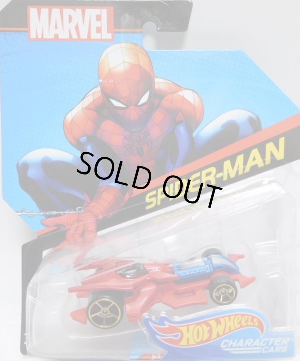 画像1: 2018 HW MARVEL 【SPIDER-MAN】　RED/O5 (2018 CARD)