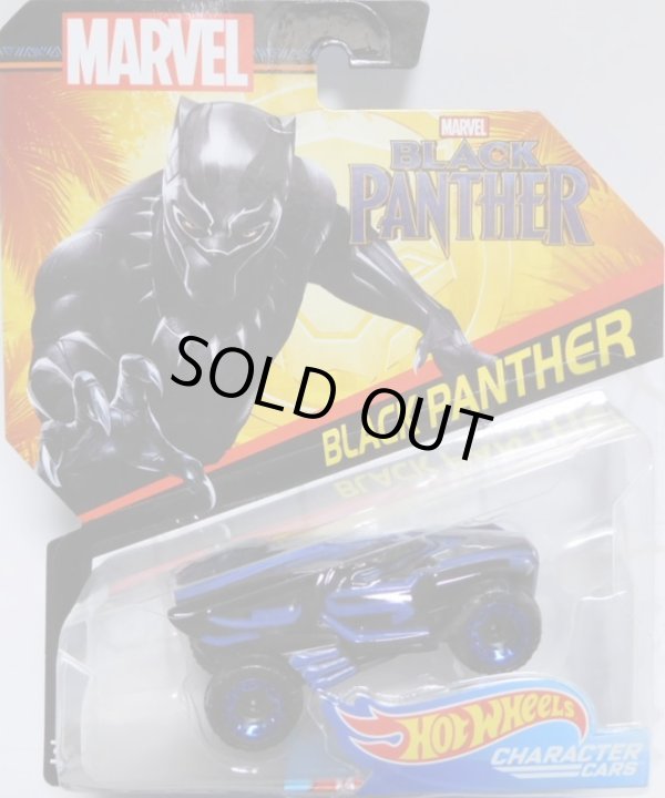 画像1: 2018 HW MARVEL 【"BLACK PANTHER" BLACK PANTHER】 BLACK(BLUE TAMPO)/BLOR