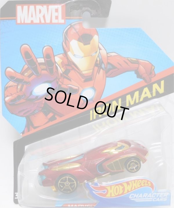 画像1: 2018 HW MARVEL 【IRON MAN】　RED-GOLD/O5 (2018 CARD)