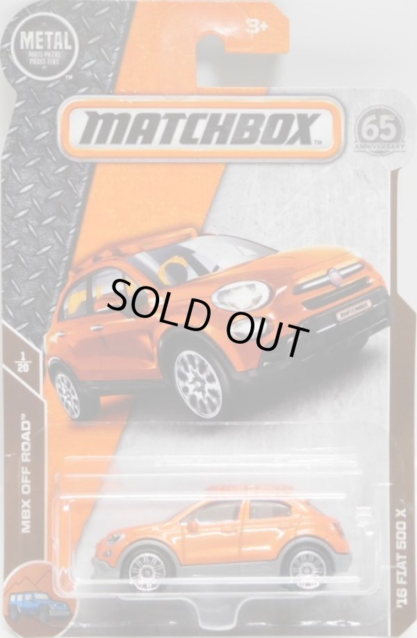 画像1: 2018 【'16 FIAT 500 X】  ORANGE