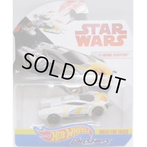 画像: 2018 HW STAR WARS CARSHIPS 【Y-WING FIGHTER】　WHITE/PR5 (2018 WHITE CARD)