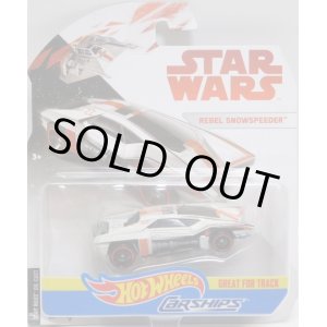 画像: 2018 HW STAR WARS CARSHIPS 【REBEL SNOWSPEEDER】　WHITE/O5 (2018 WHITE CARD)