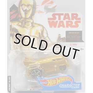 画像: 2018 HW STAR WARS 【C-3PO】　GOLD/O5 (2018 WHITE CARD)