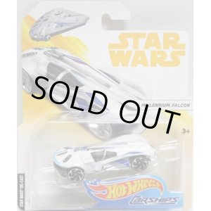 画像: 2018 HW STAR WARS CARSHIPS 【"Solo : A Star Wars Story" MILLENNIUM FALCON】 WHITE-BLUE/SK5 (2018 WHITE-YELLOW CARD)