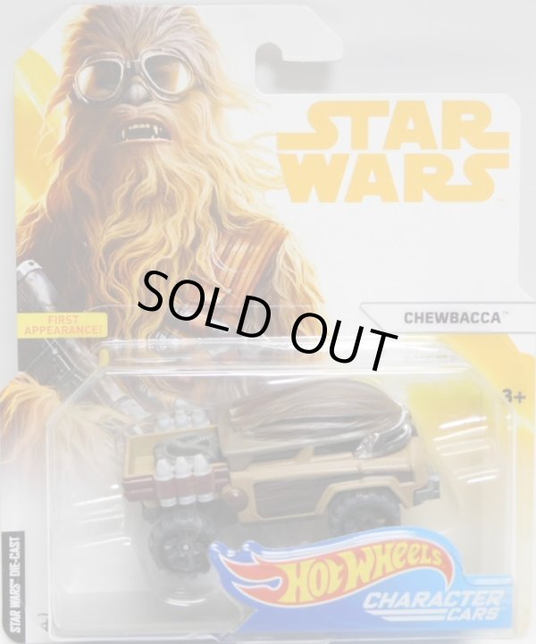 画像1: 2018 HW STAR WARS 【"Solo : A Star Wars Story" CHEWBACCA】　BROWN/OR6SP (2018 WHITE CARD)