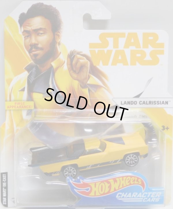 画像1: 2018 HW STAR WARS 【"Solo : A Star Wars Story" LANDO CALRISSIAN】　YELLOW/10SP (2018 WHITE CARD)