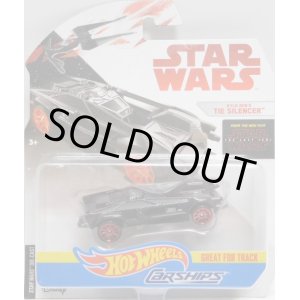 画像: 2018 HW STAR WARS CARSHIPS 【KYLO REN'S TIE FIGHTER】 BLACK/10SP (2018 WHITE CARD)