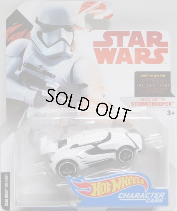 画像1: 2018 HW STAR WARS 【FIRST ORDER STORMTROOPER】　WHITE/O5 (2018 WHITE CARD)