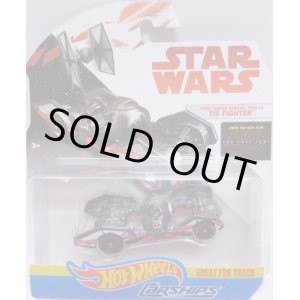 画像: 2018 HW STAR WARS CARSHIPS 【FIRST ORDER SPECIAL FORCE TIE FIGHTER】　GUNMET-RED/PR5 (2018 WHITE CARD)