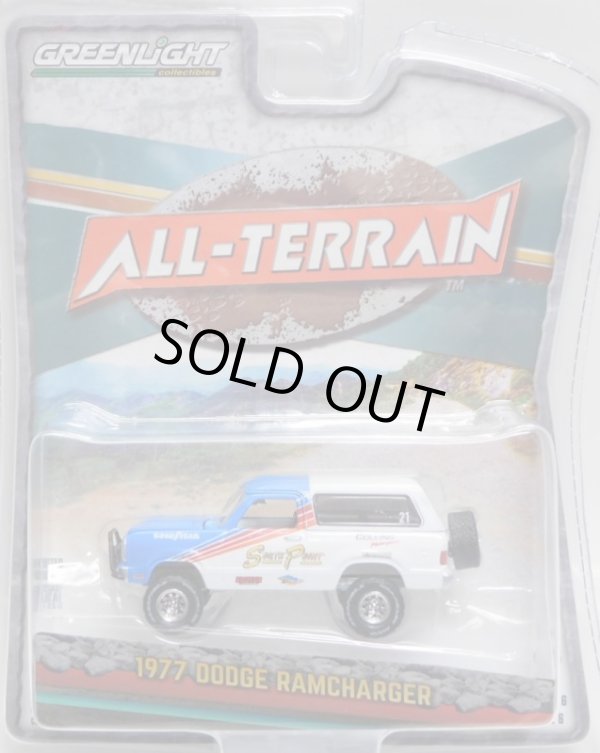 画像1: 2018 GREENLIGHT ALL-TERRAIN S6 【1977 DODGE RAMCHARGER】  WHITE-BLUE/RR