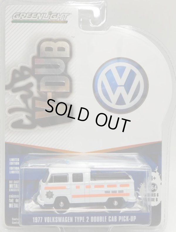 画像1: 2018 GREENLIGHT CLUB V-DUB S6 【1977 VOLKSWAGEN TYPE 2 DOUBLE CAB PICK-UP】 WHITE/RR