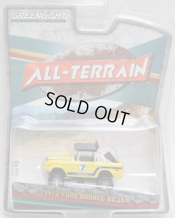 画像1: 2018 GREENLIGHT ALL-TERRAIN S6 【1972 FORD BRONCO BAJA】  YELLOW/RR