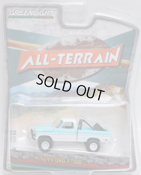 画像1: 2018 GREENLIGHT ALL-TERRAIN S6 【1969 FORD F-100】  TURQUOISE-WHITE/RR