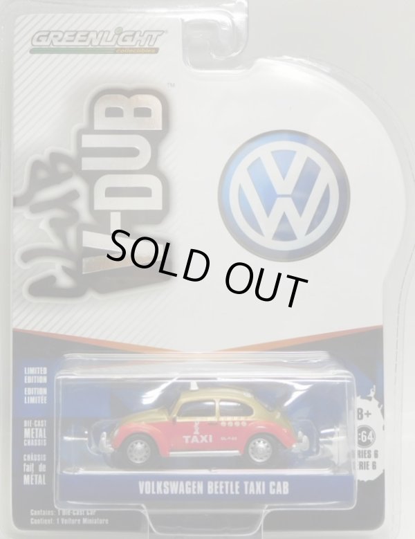 画像1: 2018 GREENLIGHT CLUB V-DUB S6 【VOLKSWAGEN BEETLE TAXI CAB】GOLD-RED/RR