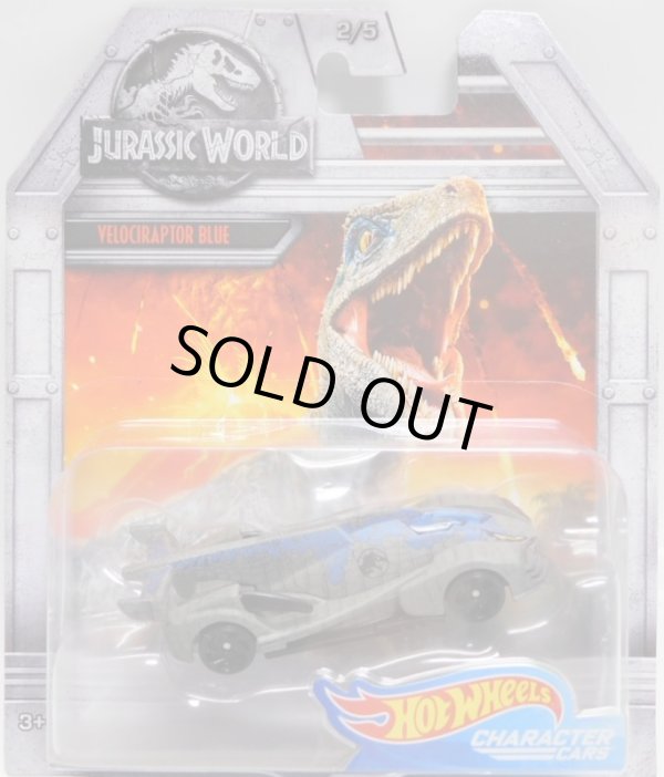 画像1: 2018 ENTERTAINMENT CHARACTERS "JURASSIC WORLD"【VELOCIRAPTOR BLUE】　FLAT GRAY/NEW WHEELS