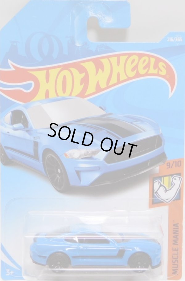 画像1: 【2018 FORD MUSTANG GT】 BLUE/10SP (NEW CAST)