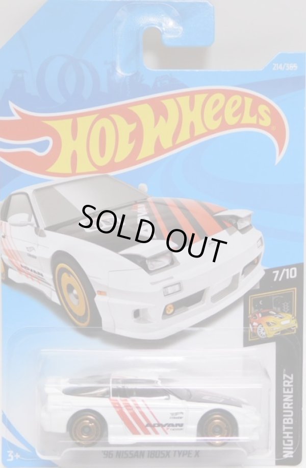 画像1: 【'96 NISSAN 180SX TYPE X】WHITE/DD(ADVAN)