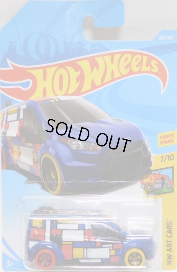 画像1: 【HOT WHEELS FORD TRANSIT CONNECT】 BLUE/5SP